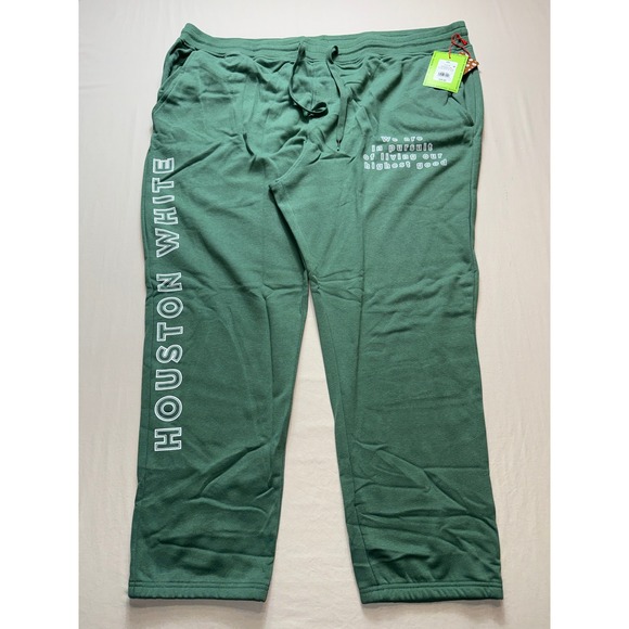 Houston White Other - Houston White‎ Mens 3XL Green Graphic Sweatpants HWMS23-309B NWT